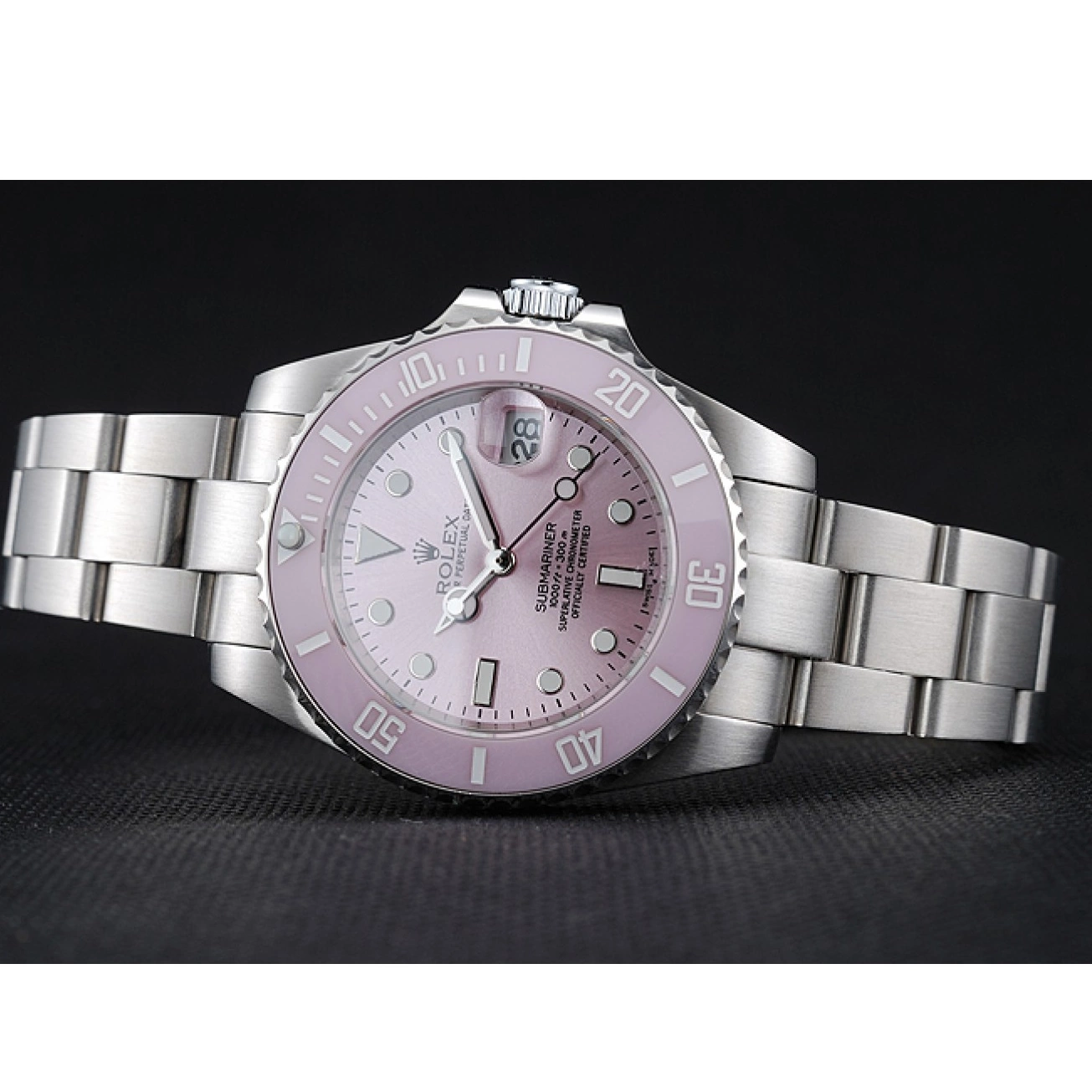 Aaa fake watches Dial Stainless Lilas Steel Submariner 1454155 Rolex Bracelet 0706